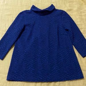 J. McLaughlin. Navy blue blouse